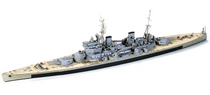 Tamiya 1/700 British Battle Ship King George V