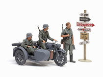Tamiya 1/35 German KS600 Motorcycle & Sidecar