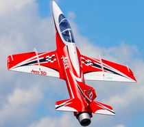 Freewing Ares 3D Red 90mm EDF Jet 8S PNP Version w/Stabilizer