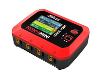 Hitec RDX4 Mini 4 Port 100W Shared 1S-4S AC/DC Battery Charger