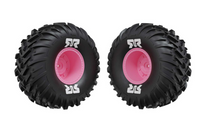 ARRMA dBoots Cut Chevron MT Tire Set Glued 14mm
