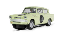 Scalextric C4617 Ford Anglia 105e Theo Paphitis