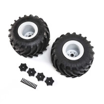 Losi LOS43034 Mounted Monster Truck Tyres Left/Right LMT