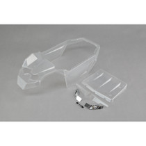 Losi LOS330002 1/10 Clear Body Set Rock Rey
