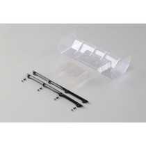 Team Losi Racing TLR340004 1/8 Pre-Cut Polycarbonate Clear Wing 8IGHT-E/T 4.0