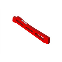 Arrma Front Center Aluminum Chassis Brace 98mm Red EXB