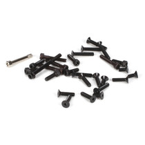 Losi LOSB6480 5mm FH & Cap Screw Asst. 24Pcs 5IVE-T MINI WRC