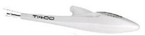 TopRC Hobby Fuselage w/pushrods battery tray motor mount needs glueing to assemble T1400 Electric Glider