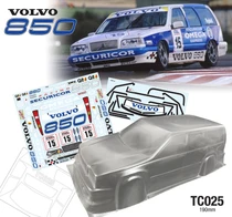 Team C Racing 1/10 Volvo 850 Estate BTCC 190mm Clear Body Set