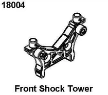 Front Shock Tower, RCPRO 1/18 MT