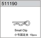 Team C Racing 511190 Small Clip 10 Pcs
