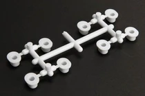 Hollow hubs-white, 8pcs, Agama