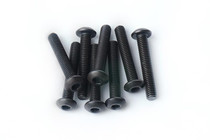 Koswork 3x18mm Button Head Hex Hardened Steel Screw (w/container) 8Pcs