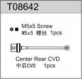 Team C Racing T08642 Center Rear CVD