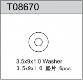 Team C Racing T08670 Washer 1.0