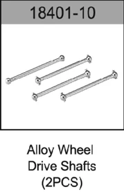 Alloy Wheel Drive Shafts 2pcs HO Speed