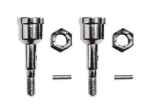 Metal Wheel Shafts, Hex Sleeves & Iron Shafts 2pcs HO Speed