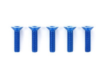 Tamiya 53774 3x12mm Countersunk Hex Screw 5Pcs Blue