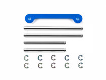 Tamiya 54695 Stainless Steel Suspension Shaft & Aluminium Support Bridge (GF-01, WR-02)