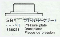 Tamiya 3455213 Avante-Pressure Plate