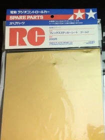 Tamiya 94072 Flex Sticker Sht.Gold