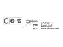 Tamiya 9415599 Stadium Raidr Metal Parts Bag C Parts C