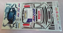 Tamiya 9495343 Mercedes CLK DTM Team D2 Stick Sticker A B C Masking Seal