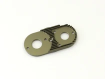 Kyosho SCW011GMB CNC Motor Plate (Gunmetal/Scorpion 2014)