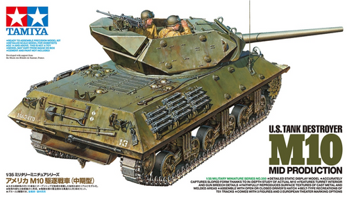 Tamiya 35350 1/35 Us M10 Mid Production