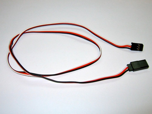 60CM Servo extension Lead: Futaba