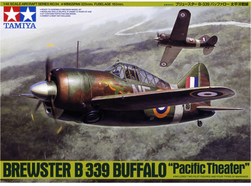 Tamiya 61094 1/48 Brewster B-339 Buffalo Pacific Theater