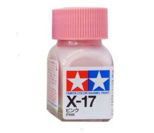 X-17 Tamiya 10ml Enamel Paint: Pink