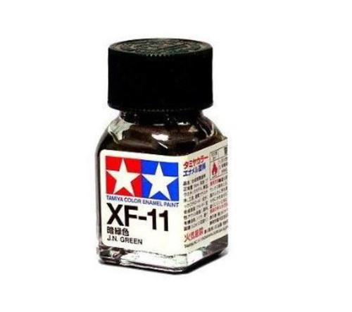 XF-11 Tamiya 10ml Enamel Paint: J.N Green