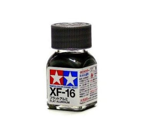 XF-16 Tamiya 10ml Enamel Paint: Flat Aluminium