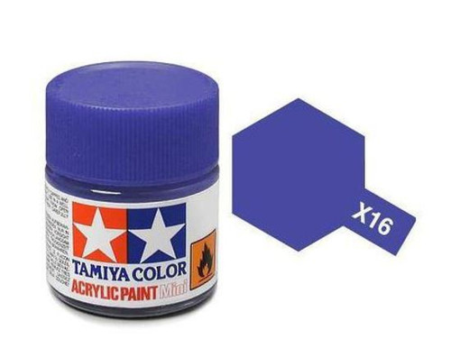 X16 Tamiya 10ml Gloss Acrylic Paint: Purple