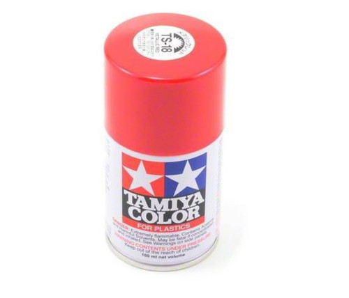TS-18 Tamiya 100ml Spray Paint: Metallic Red