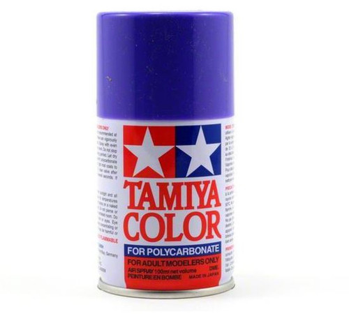 PS-10 Tamiya 100ml Polycarbonate Spray Paint: Purple