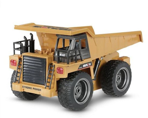 Huina 1/18 2.4G 6Ch RC Dump Truck with die-cast cab