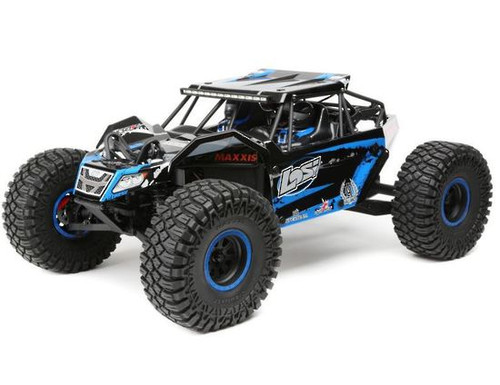 Losi LOS03009T2 1/10 Rock Rey 4WD RTR with AVC, Blue