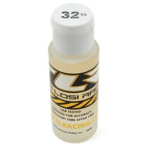 Team Losi TLR74007 Certified Silicone Shock Oil 2oz: 32.5wt