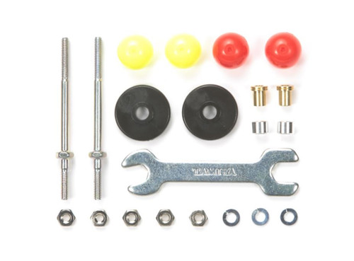 Tamiya 15408 Mini 4WD Long Low Friction Plastic Roller Set 13mm