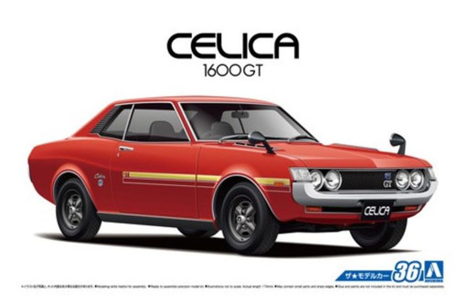 Aoshima 05318 1/24 Toyota TA22 Celica 1600GT '72 Model Kit