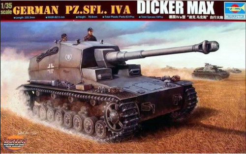 Trumpeter 1/35 German PZ SFL "Dicker Max" Model Kit
