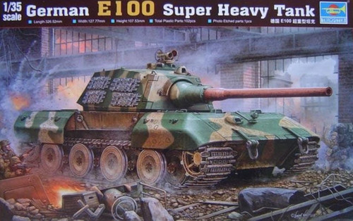 Trumpeter 1/35 German E-100 Super Heavy Tank Model Kit