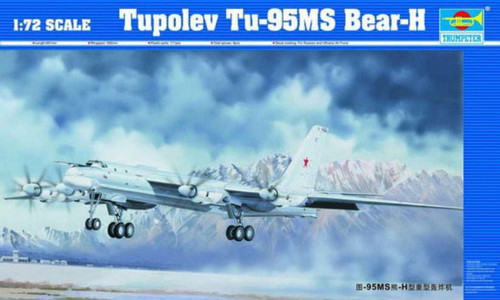 Trumpeter 1/72 Tupolev TU-95MS Bear-H Model Kit