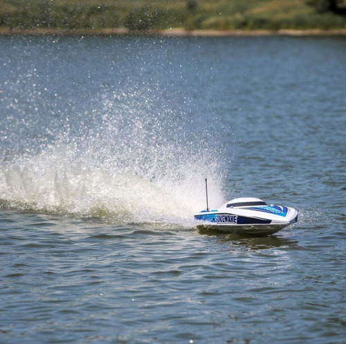 Self-Righting Brushless Deep-V RTR RC Boat