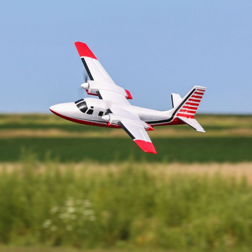 EFlite EFLU5850 UMX Aero Commander BNF Basic RC Plane with AS3X