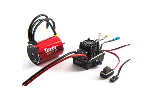 Dynamite Tazer 1/10 6-Pole 4000Kv Waterproof/ESC Motor Combo V2