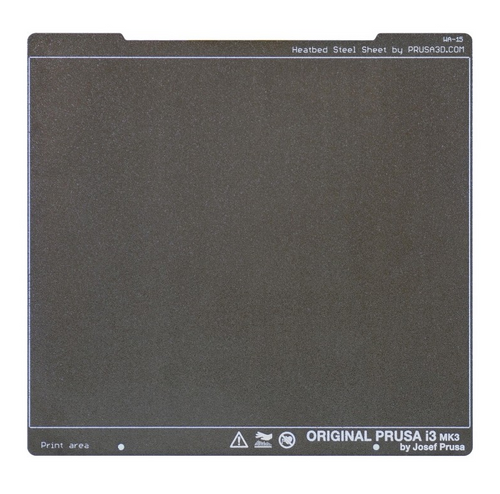 Prusa Double-sided Textured PEI Powder-coated Spring Steel Sheet