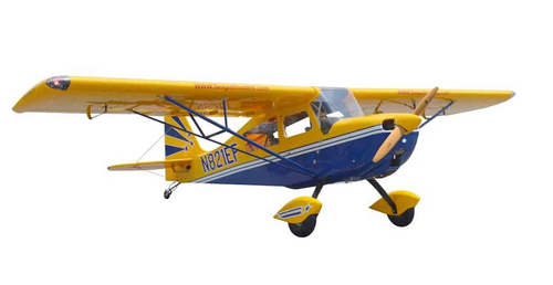 Seagull Models Decathlon 3D 50CC ARF -3M Yellow